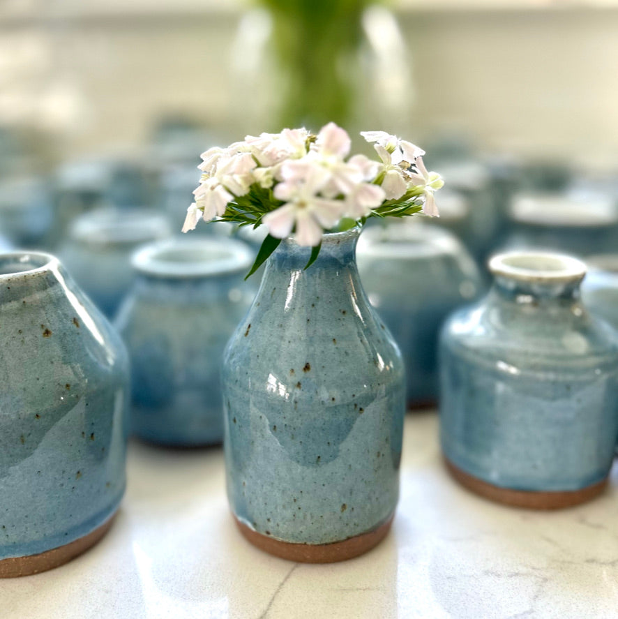 Classic Blue Bud Vase