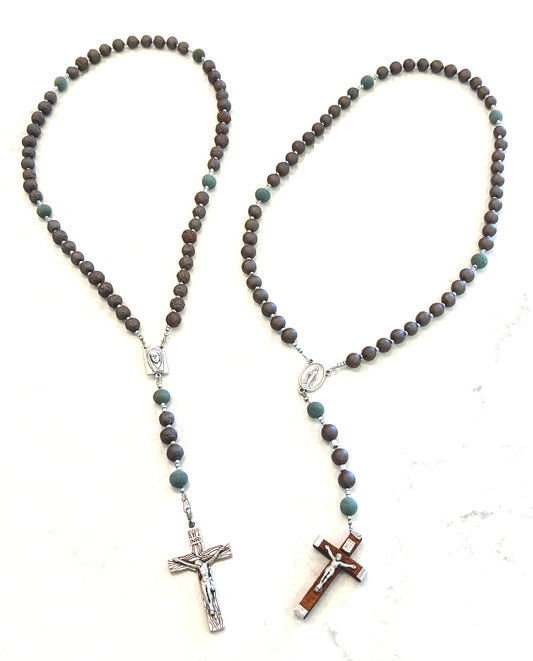 Handmade Ceramic Bead Rosary